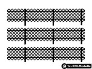 Art-Nr. 14007 - Jägerzaun - Höhe ca. 4mm - Länge ca. 60cm