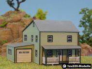 Art-Nr. 17504 - Amerikanisches Wohnhaus in Holzbauweise